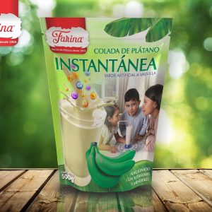 Colada de Plátano Instantánea